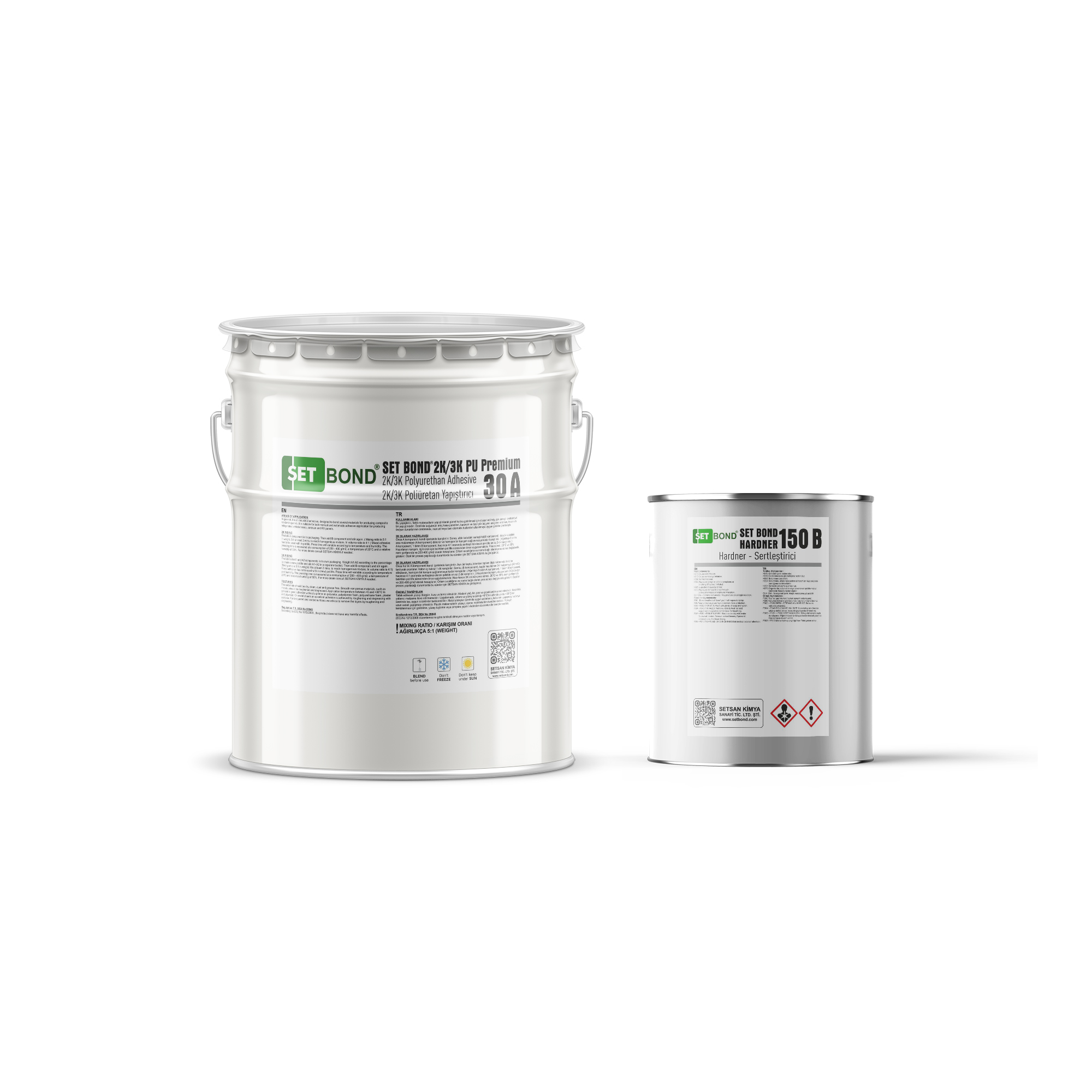SET BOND 2K/3K PREMIUM PU 30 24 KG SET